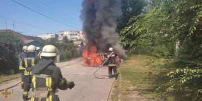 Рятувальники Запорізької області ліквідували 9 пожеж на відкритих територіях