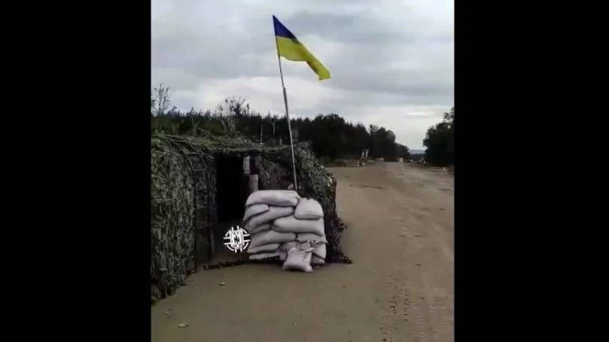 Окупанти заявили, що "пішли" з Ізюма / скриншот