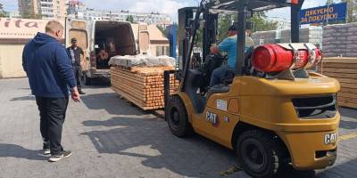 Комунальні установи області та територіальні громади отримали будівельні матеріали для проведення ремонтних робіт