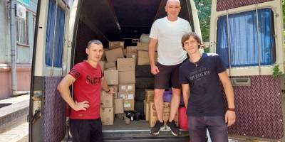До Бердянська у серпні волонтери відправили більше 10 тон гуманітарної допомоги