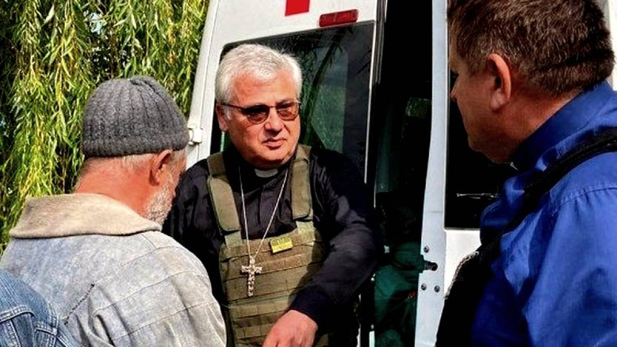 Кардинал-диякон Папи Римського потрапив під обстріл на Запоріжжі