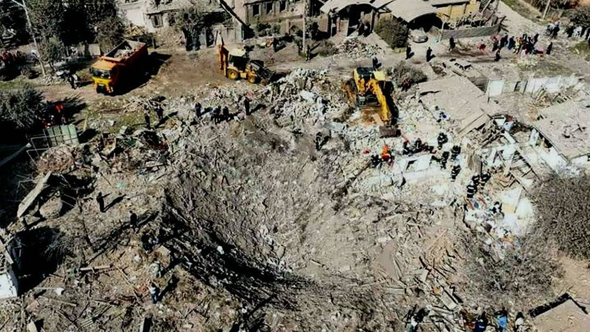 Дніпро після нічного удару російських ракет