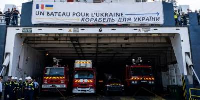 Франція надіслала понад тисячу тонн гуманітарки для України