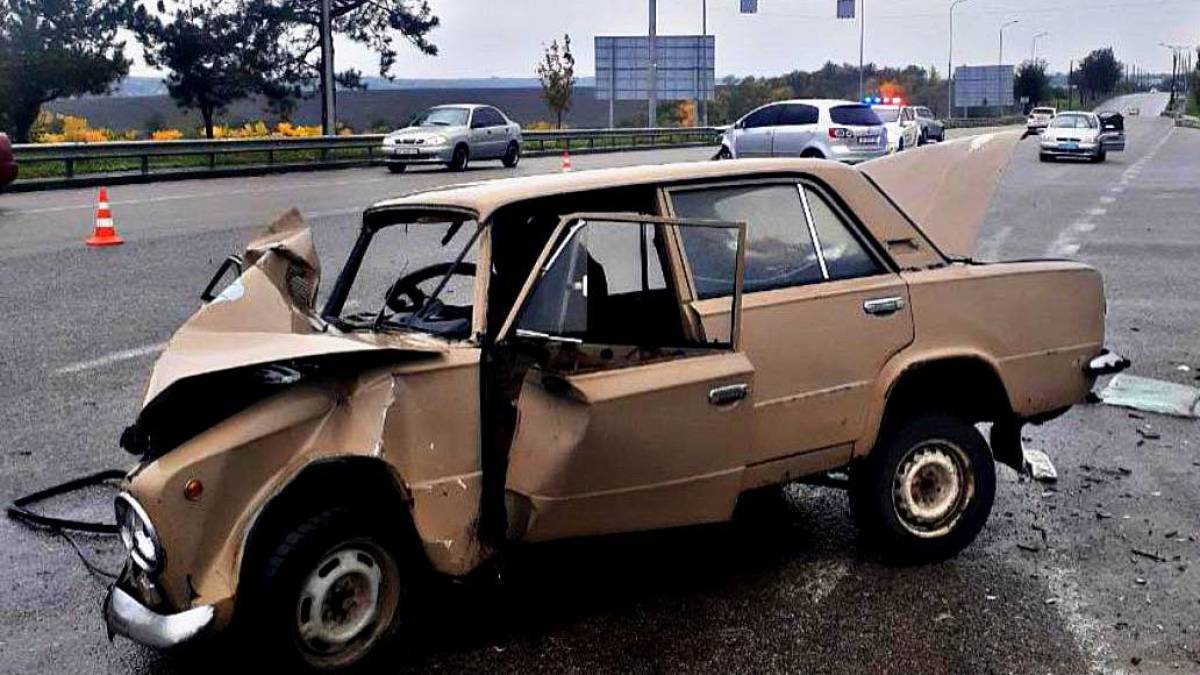 Аварія у Хортицькому районі