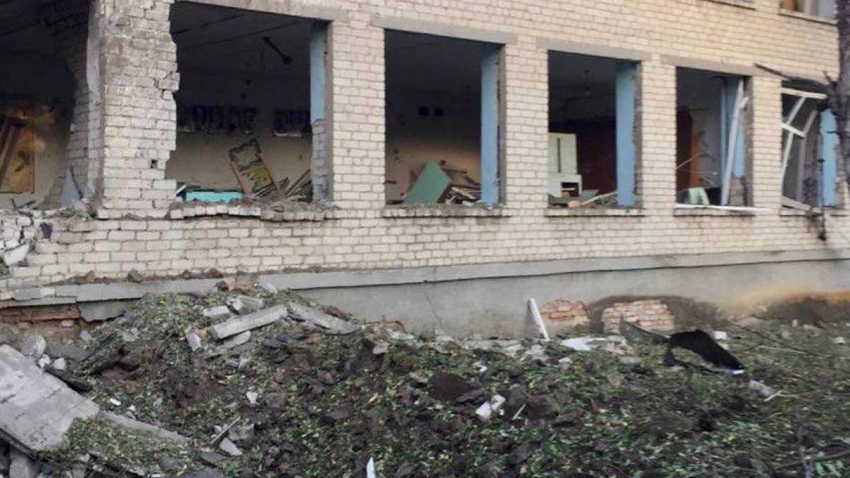 У Пологівському районі на Запоріжжі російські фашисти зруйнували дві школи