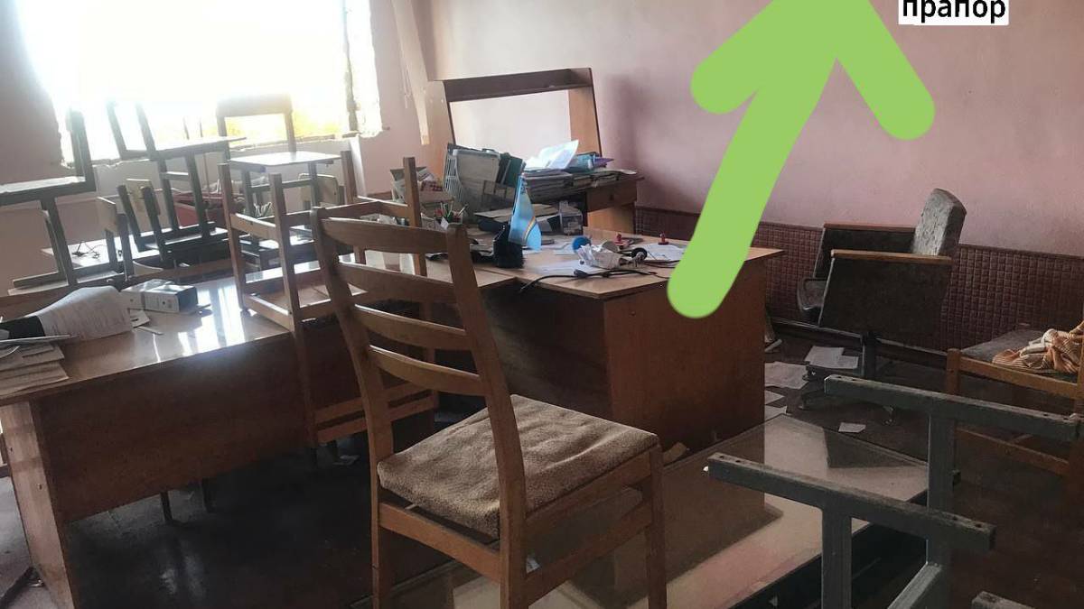 рашисти пограбували нову школу у Запорізькій області (фото)