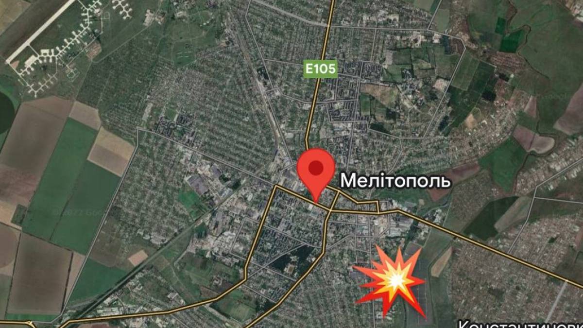 Бавовна замість будильника для окупантів Мелітополя