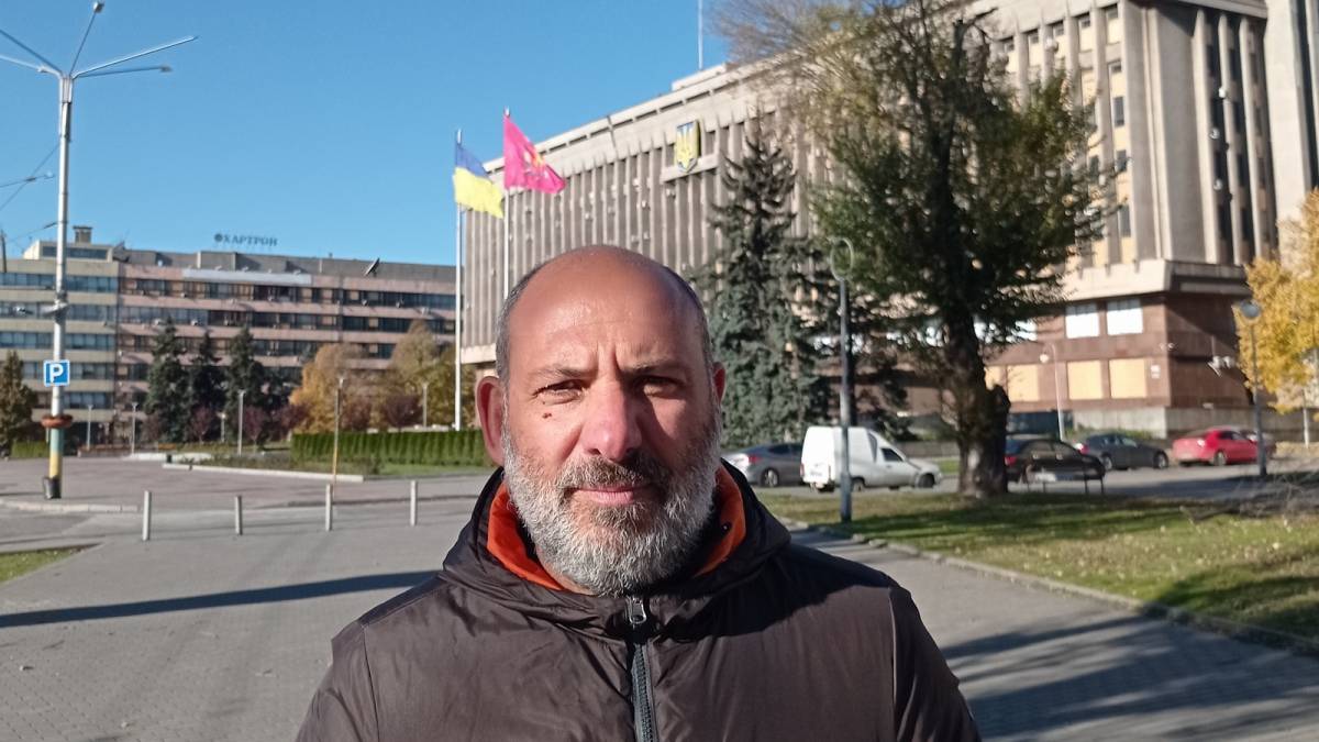 “Моя мета… – розповісти, що насправді відбувається в Україні”, – італійський журналіст