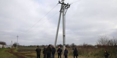 В одній із громад Гуляйпільського району побудували нову лінію електропостачання