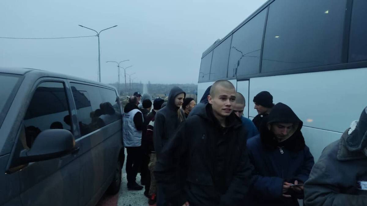 У Запорізькій області провели черговий обмін полоненими, відео