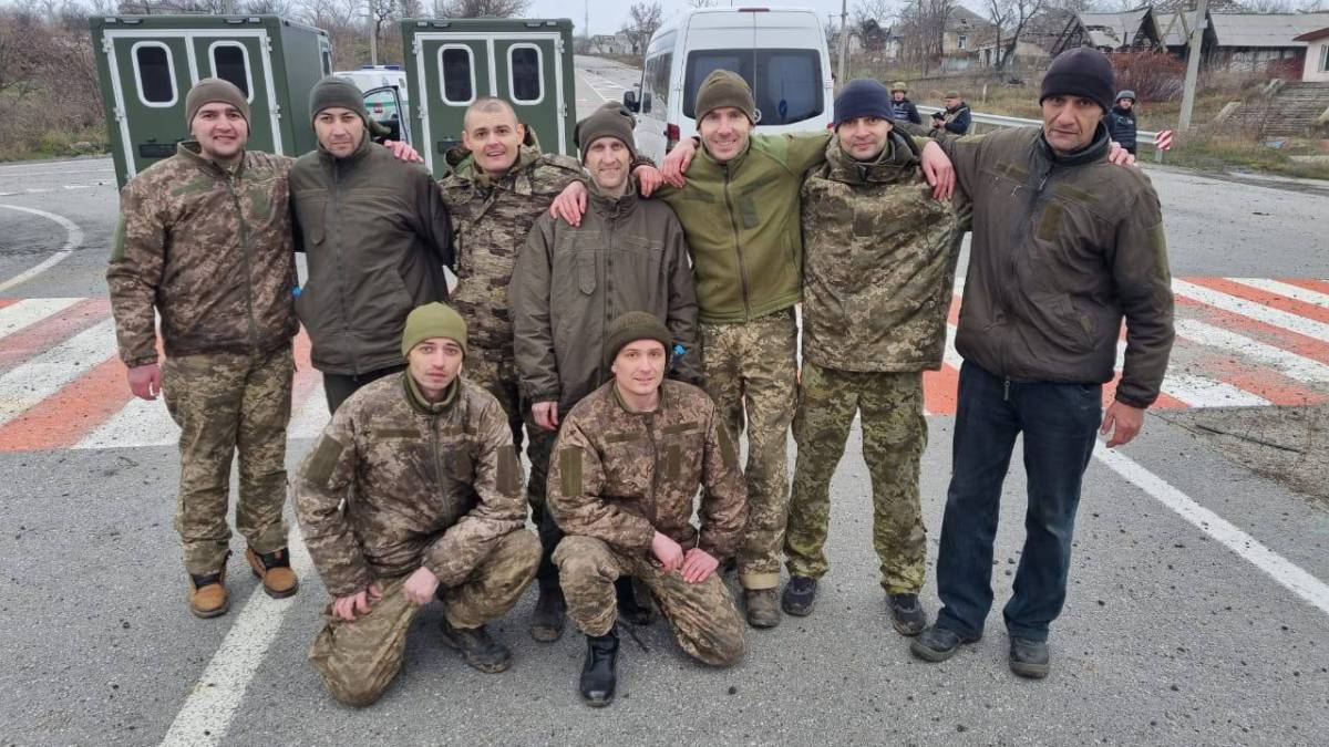 У Запорізькій області 26 листопада відбувся черговий обмін полоненими (відео)