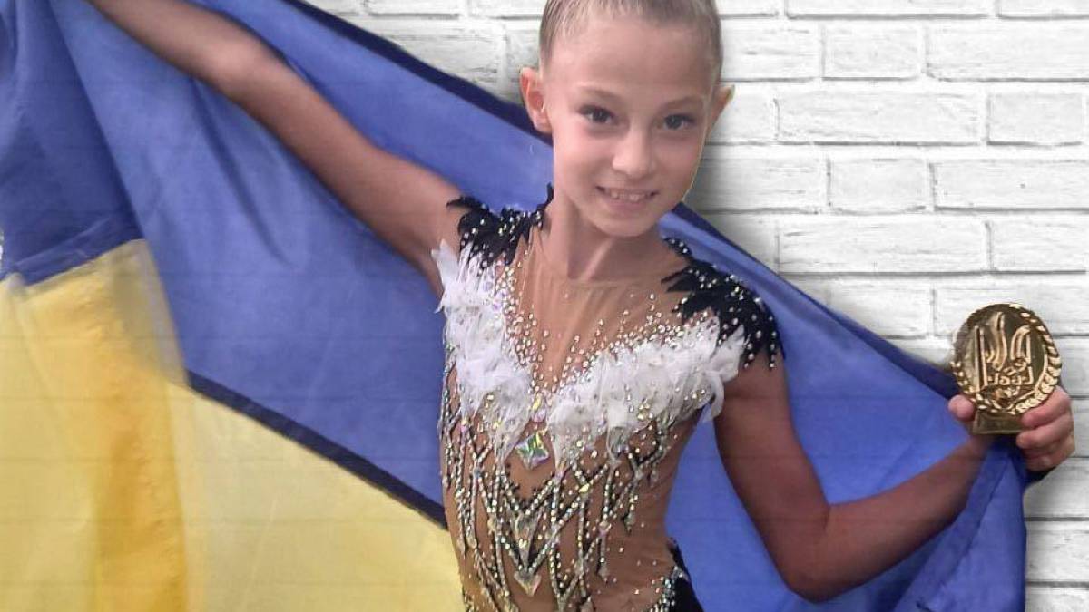 Юна запорізька гімнастка успішно представила Запорізький край на всеукраїнських змаганнях