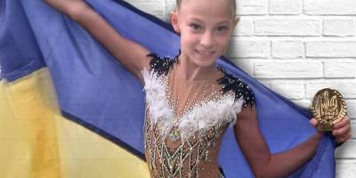 Юна запорізька гімнастка успішно представила Запорізький край на всеукраїнських змаганнях