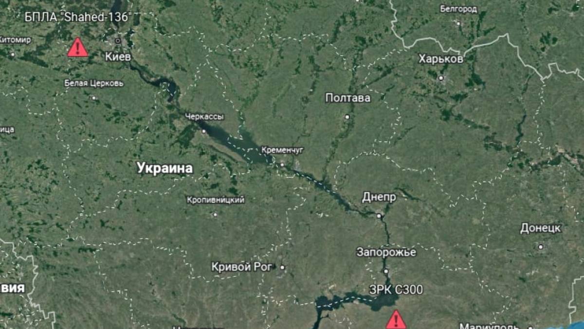 Орки атакували Запоріжжя дронами та ракетами