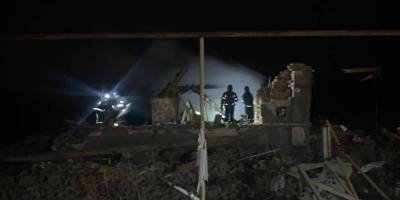 Офіційно: вночі ворог атакував безпілотниками і ракетами С-300 дві громади Запорізького району