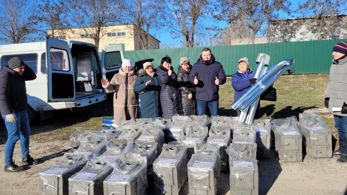 Обласна влада забезпечує “буржуйками” Пункти Незламності у громадах