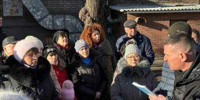 Мешканців проінформували про плани відновлення постраждалого будинку