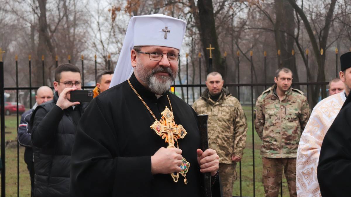 Блаженніший Святослав відвідав Запоріжжя з душпастирським візитом