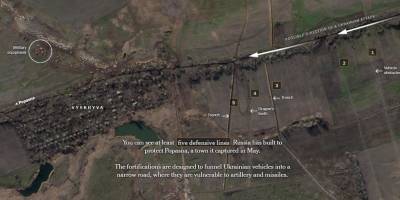 Окупанти продовжують зводити укріплення навколо  міста Токмак