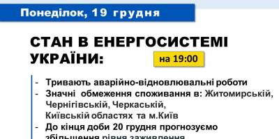 У центральному регіоні діють суттєвіші обмеження електрики, ніж зазвичай – “Укренерго”