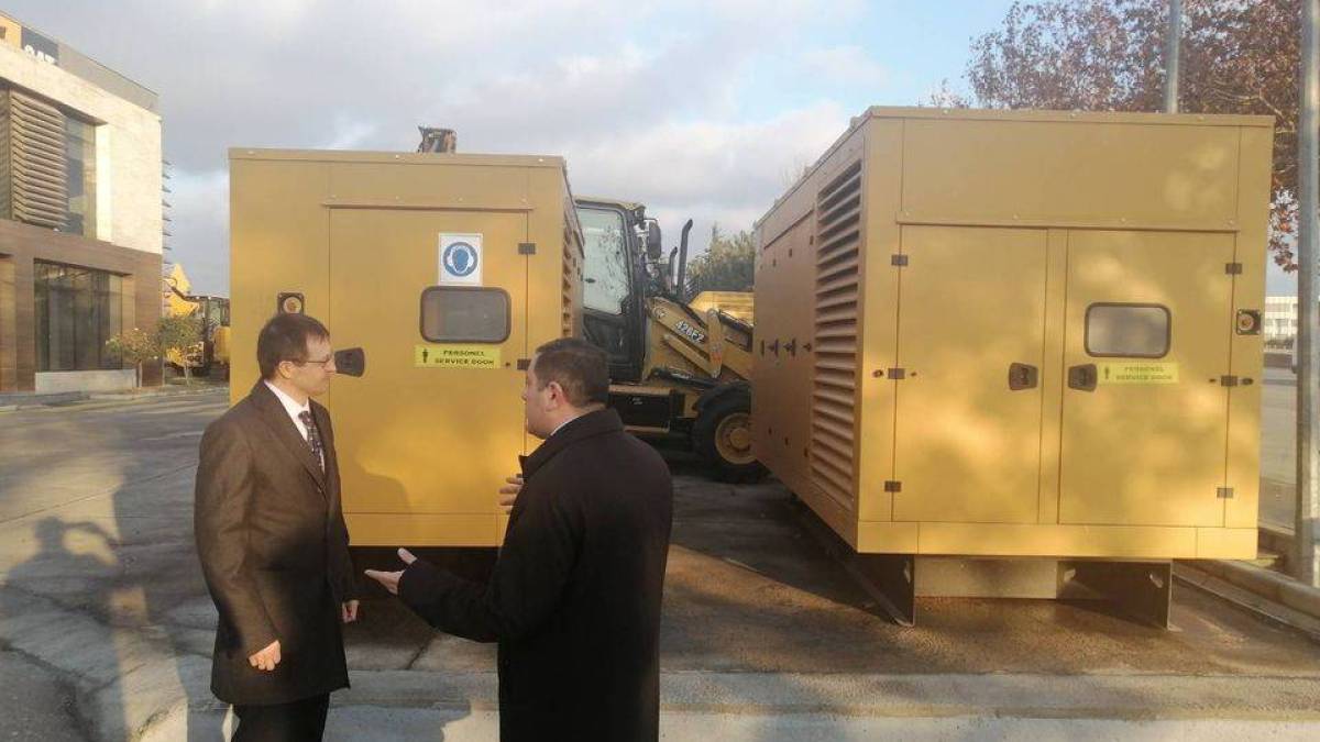 Грузія відправила до України 25 потужних промислових генераторів