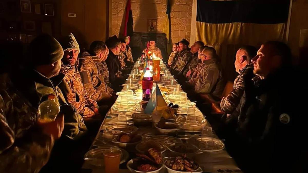 Христос народився! Українські воїни святкують