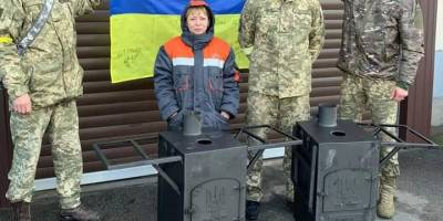 Запоріжгаз відправив на фронт 25 буржуйок