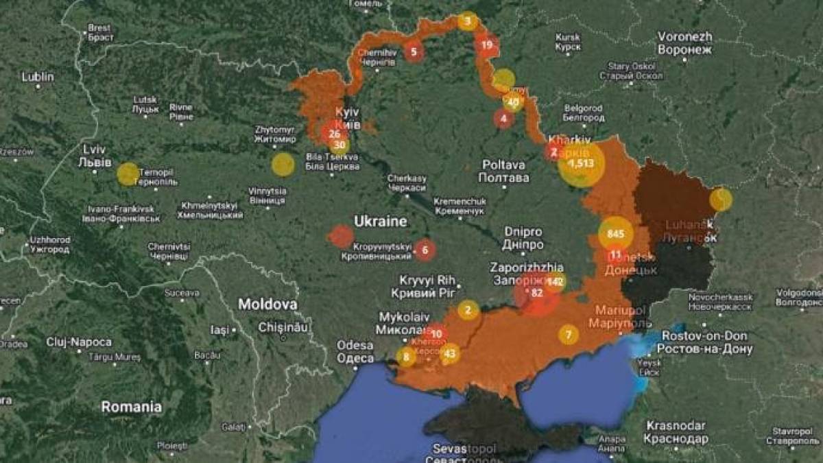 Запорізька область – на мапі вибухонебезпечних територій