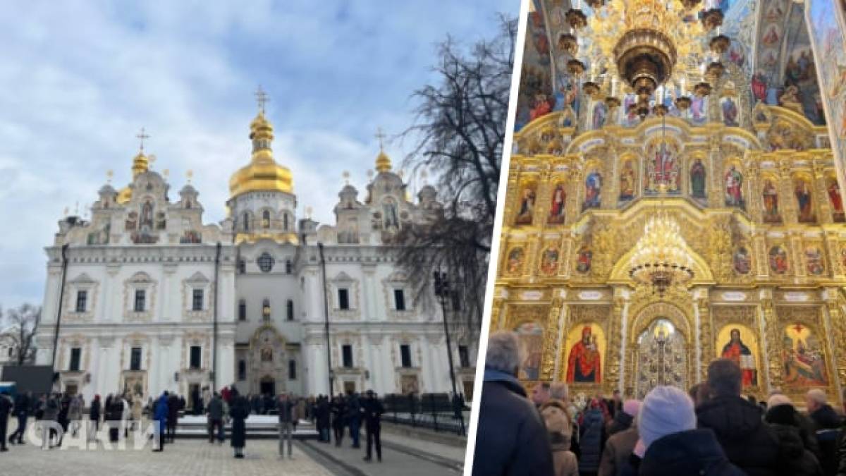 Історична подія: як відбулося богослужіння ПЦУ з нагоди Різдва у Києво-Печерській лаврі