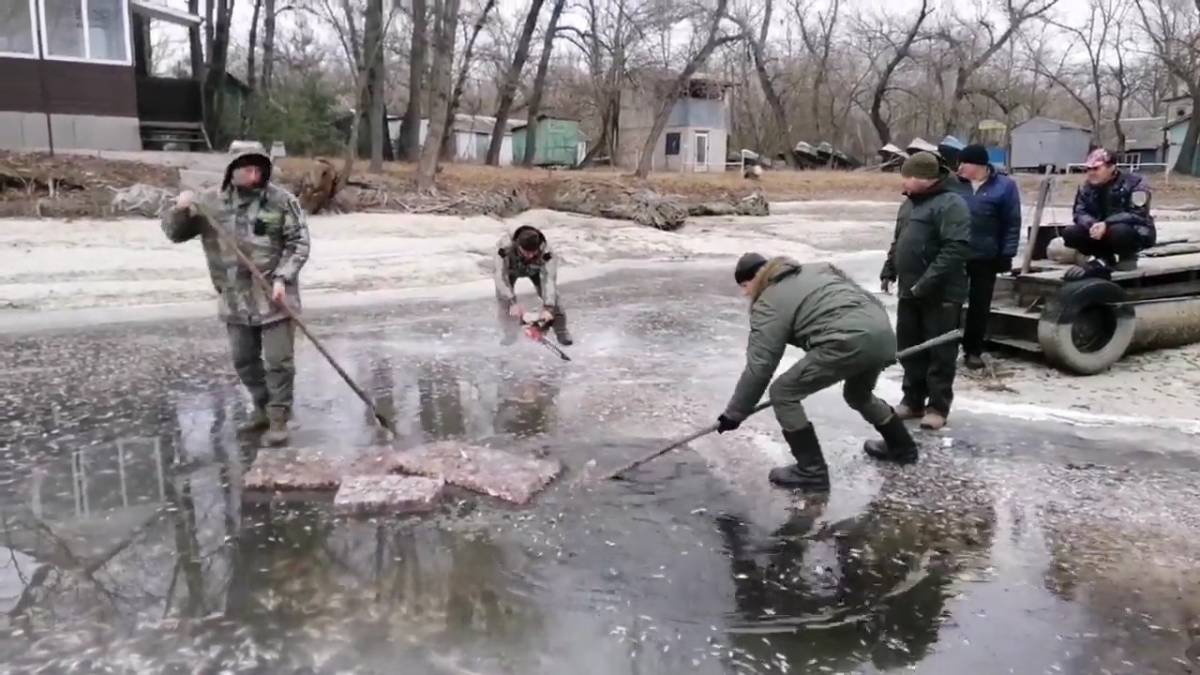 Рибоохоронний патруль у Каховському водосховищі виявив велику кількість загиблої риби