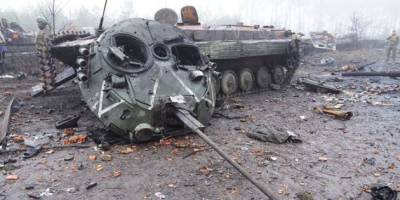 Загальні бойові втрати противника з 24.02.22 по 17.01.23 – Генштаб ЗСУ: 116950 (+870) осіб, 441 (+3) РСЗВ, 2104 (+5) артсистеми, 6215 (+11) ББМ