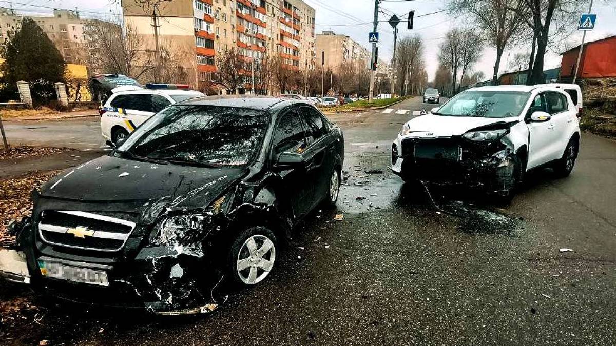 Аварія в Шевченківському районі