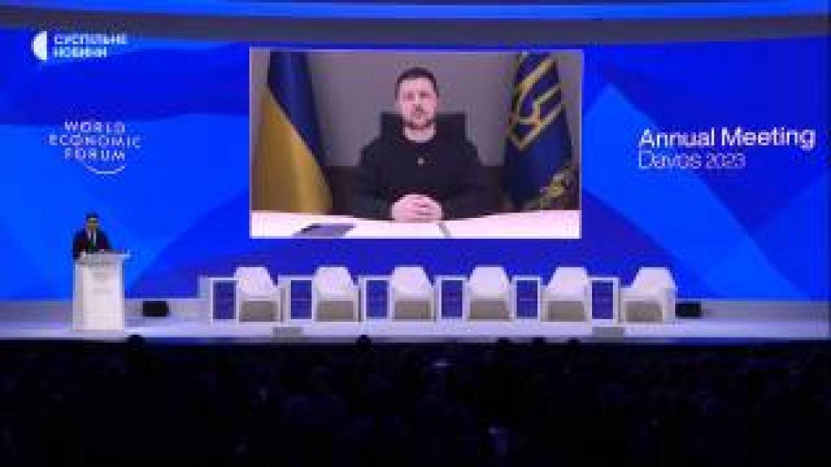 Зеленський звернувся до учасників Всесвітнього економічного форуму в Давосі. Повний текст