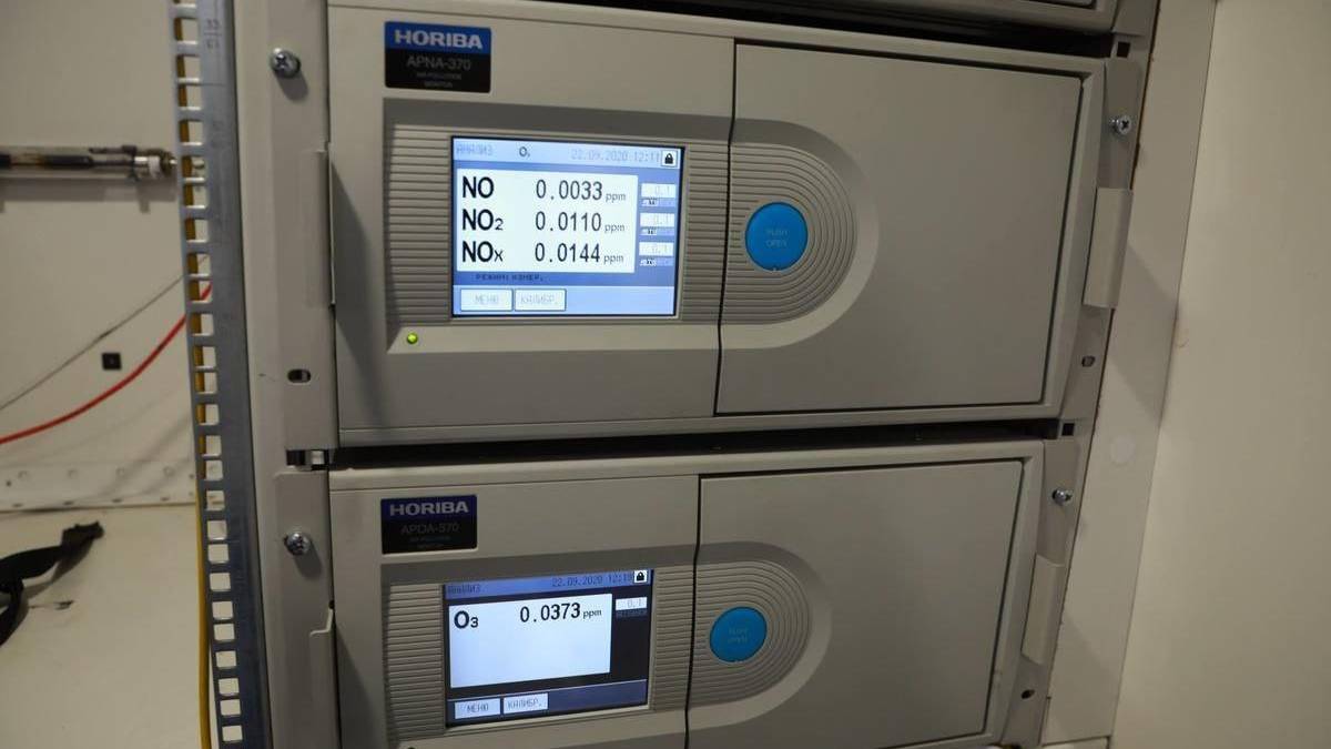 Інформація про цілодобову роботу мобільної лабораторії моніторингу довкілля