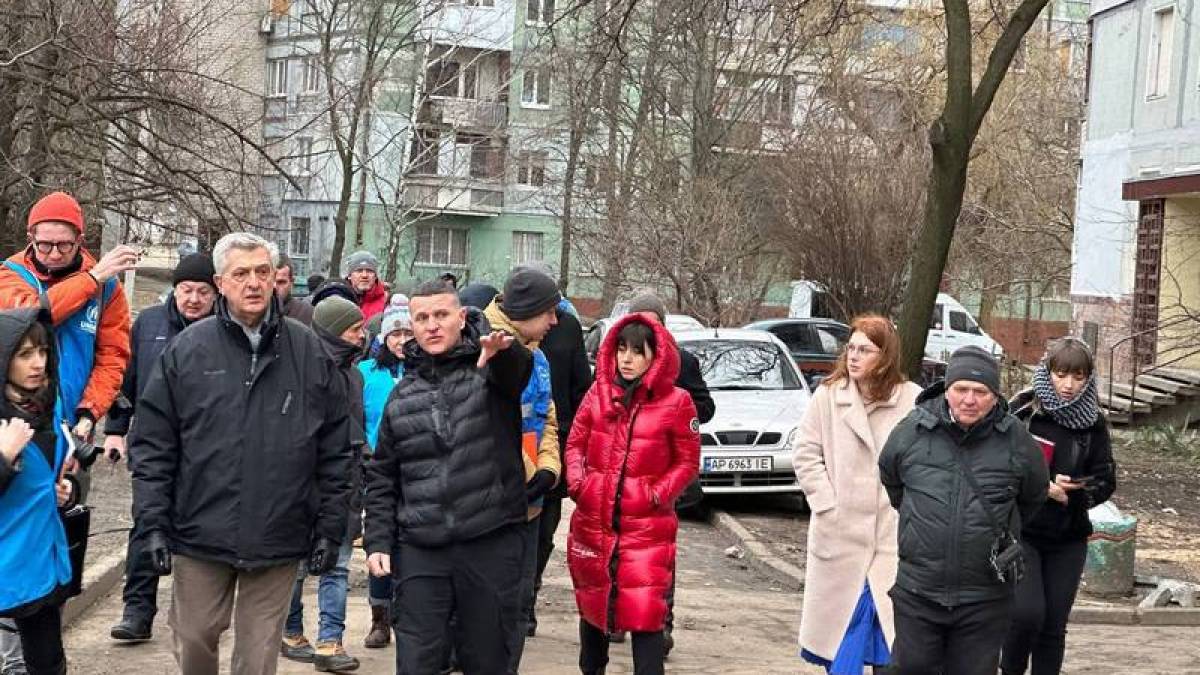 Запоріжжя відвідала делегація Управління Верховного комісара ООН у справах біженців (фото)
