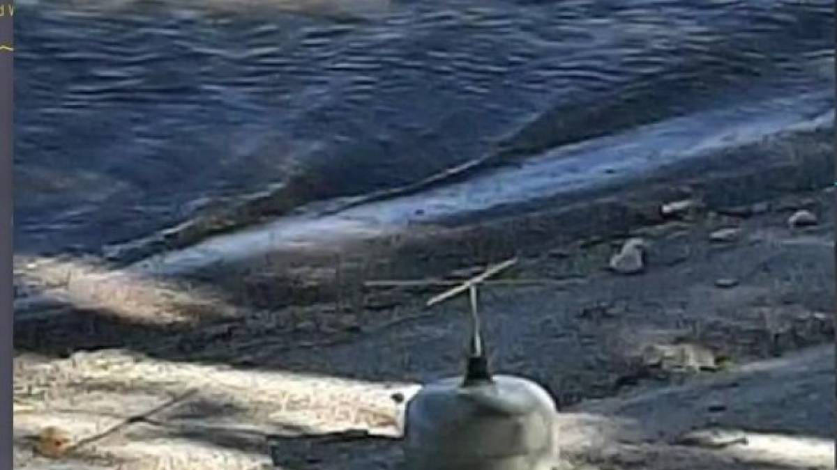 В Запорожье местный житель на берегу Днепра нашел российскую мину