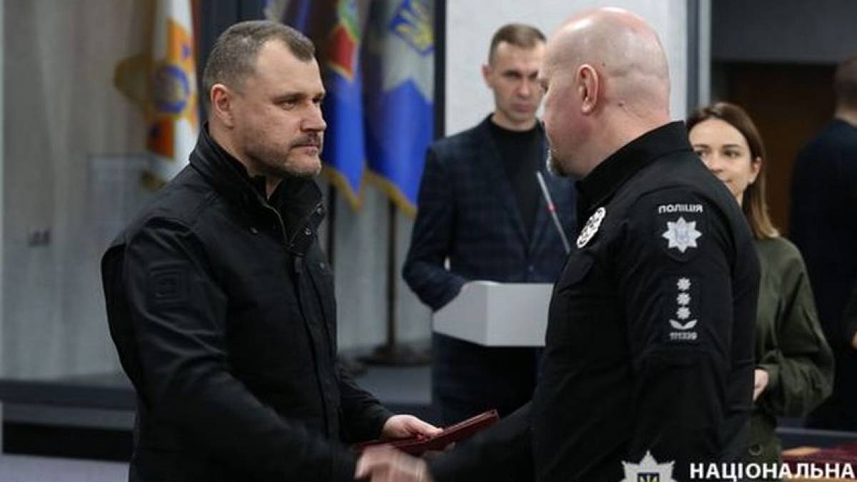 Очільник поліції Запорізької області нагороджений орденом Богдана Хмельницького