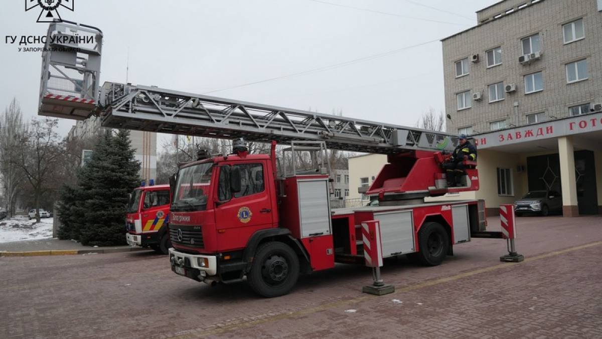 У запорізьких рятувальників – нова техніка