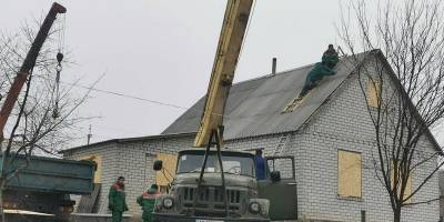 У Запоріжжі завершено роботи у приватному секторі, який постраждав від ворожої атаки