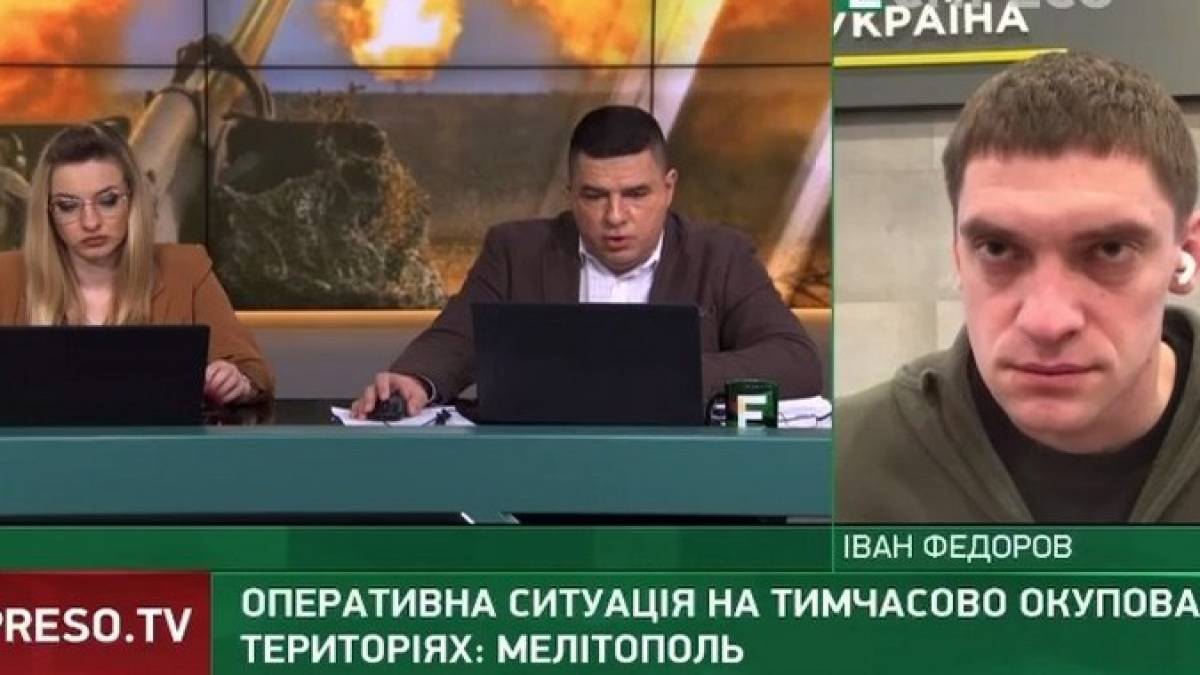 Рашисти і через рік окупації не змогли ліквідувати спротив на Мелітопольщині: мер Іван Федоров