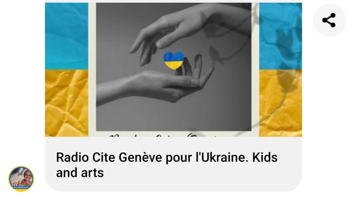 Кожного тижня на радіо Cite Geneve pour l’Ukraine можна почути рідні голоси