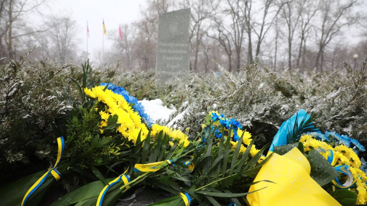 У Запоріжжі згадали героїв Дебальцеве