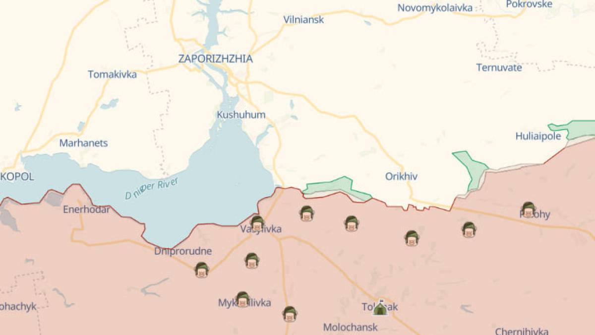 Военкор рассказал, где идут бои в Запорожской области