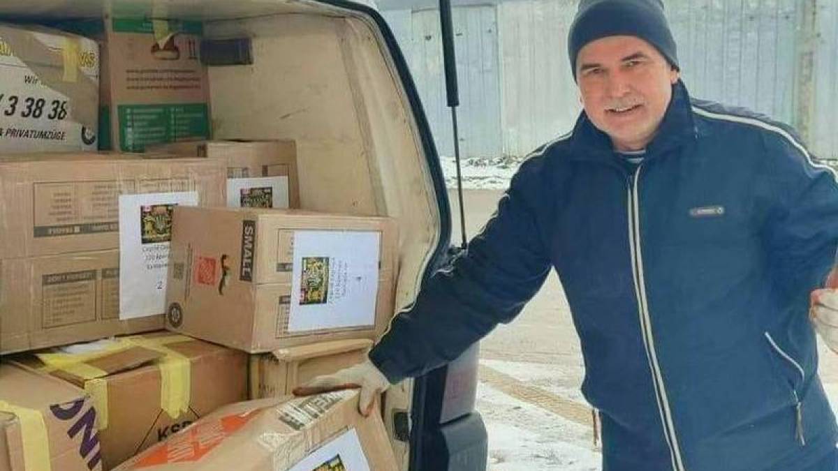 Волонтер Сергій Сєріков завершив четверту навколосвітню подорож, доставляючи гуманітарку до Запоріжжя
