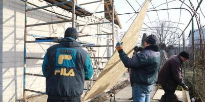 У Кушугумській громаді, що постраждала від ракетного обстрілу, завершуються відновлювальні роботи