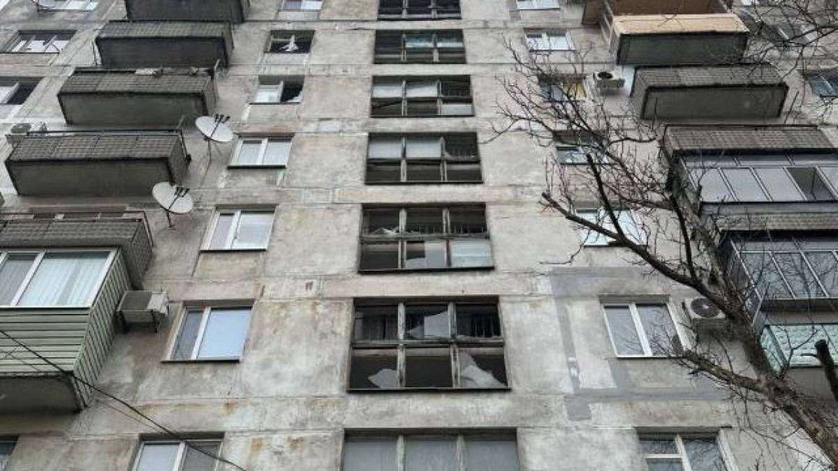В городе  Днепрорудное российским оккупантам привиделись беспилотники ВСУ