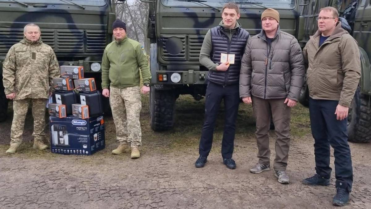 Запорізька бригада тероборони отримала допомогу від представників влади Мелітополя