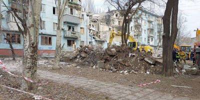 Кількість людей, які загинули внаслідок ракетного удару по  житловому будинку у Запоріжжі, зросла до п‘яти