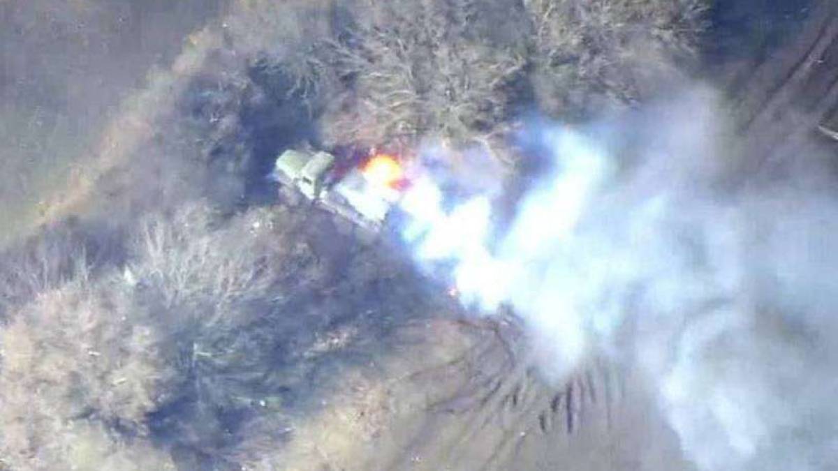 На Запорізькому напрямку бійці ЗСУ знищили ворожий «Град»