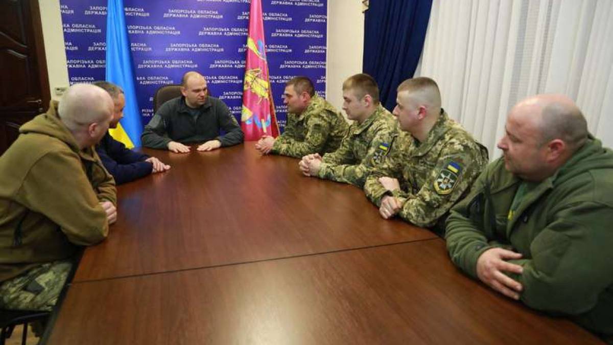 У Запоріжжі відзначили ракетників, які захищають наше небо